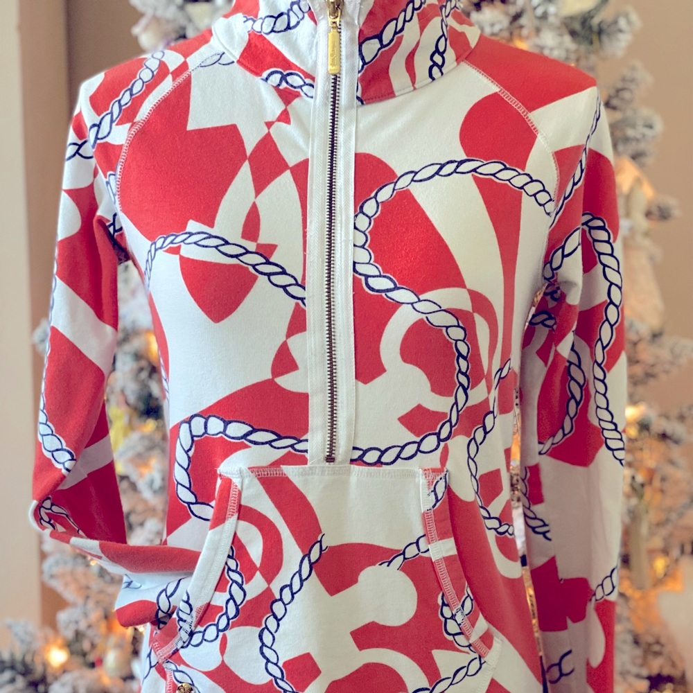 Lilly Pulitzer Booze Cruise popover- size XS